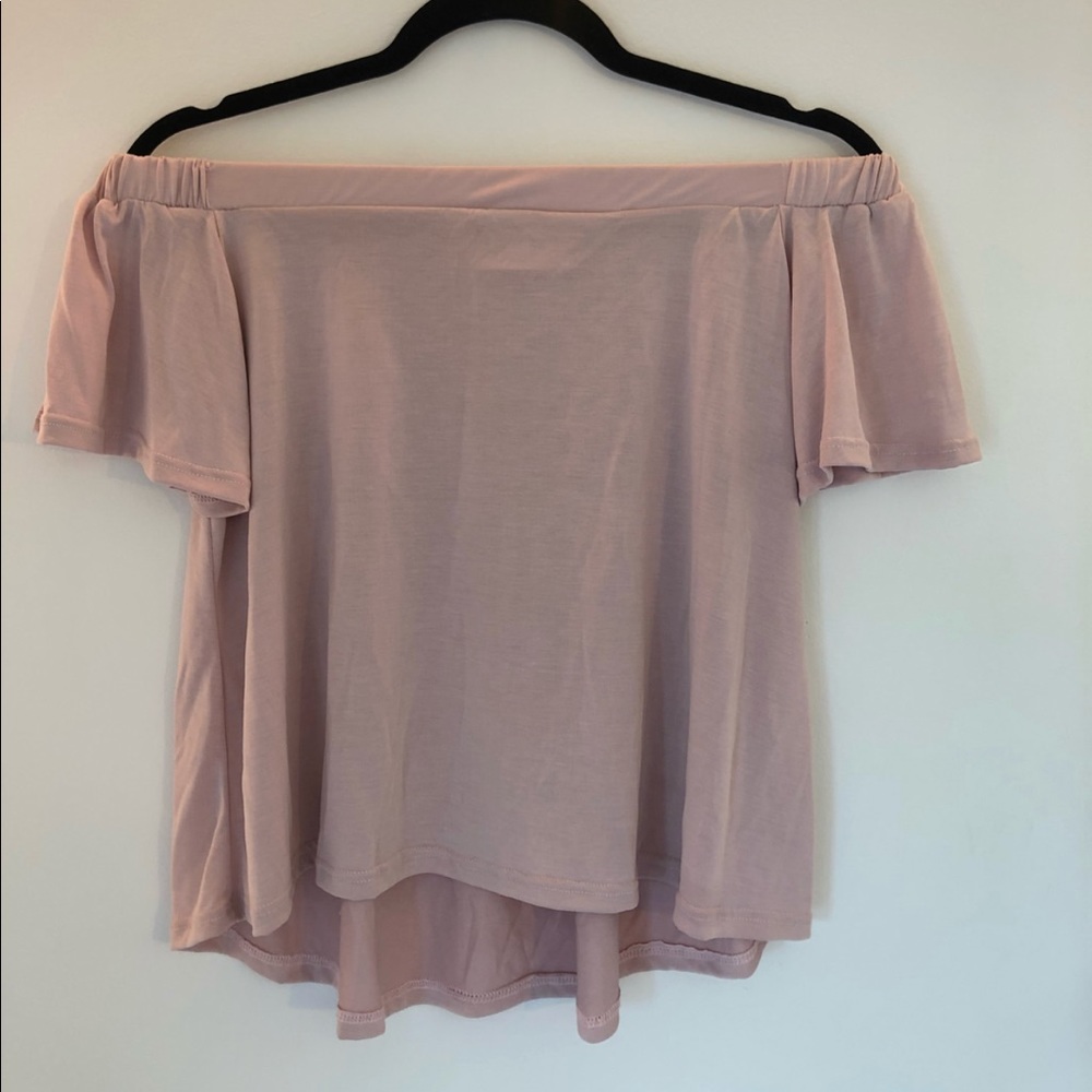 Off the shoulder top